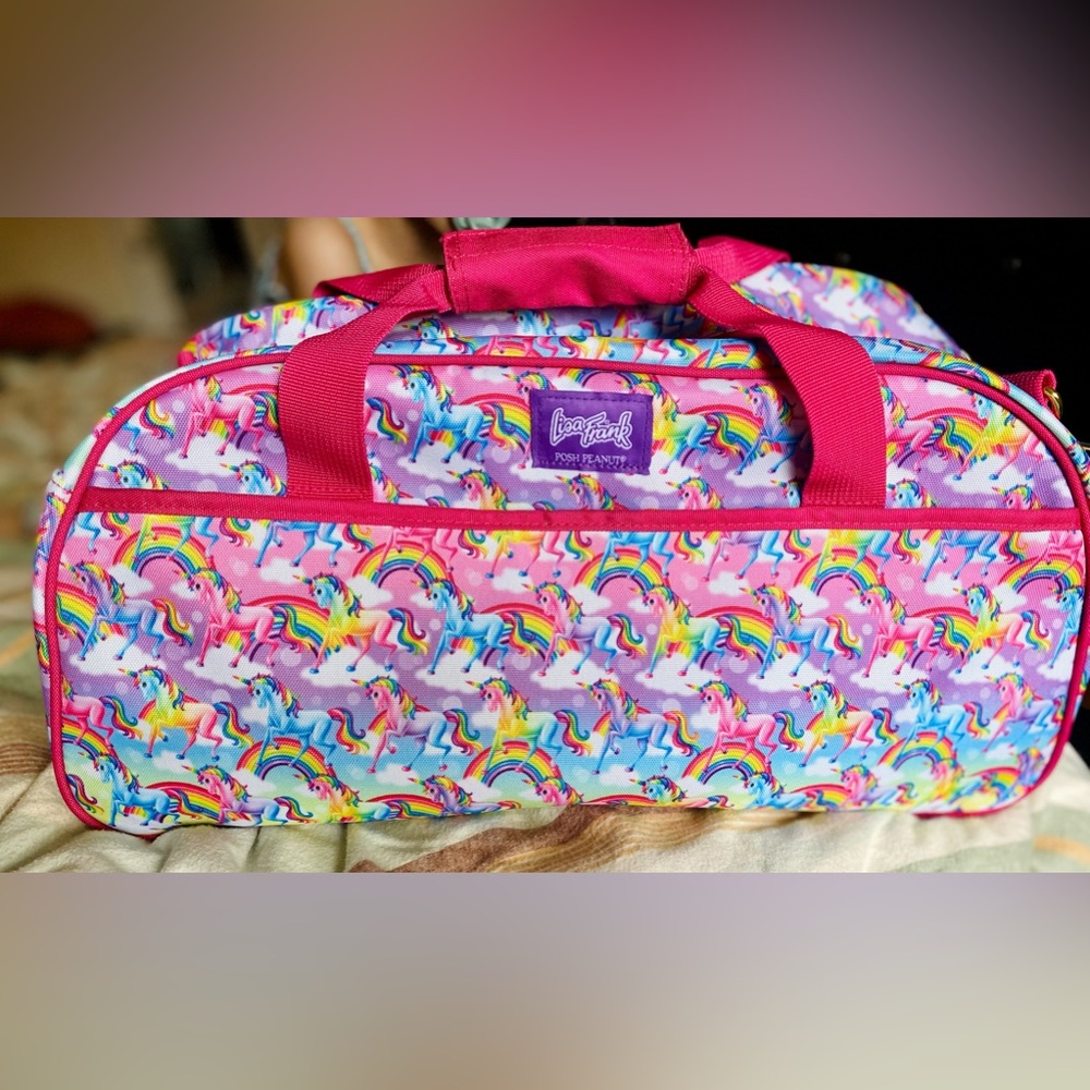 Posh Peanut Lisa Frank Markie Magic Duffle Bag